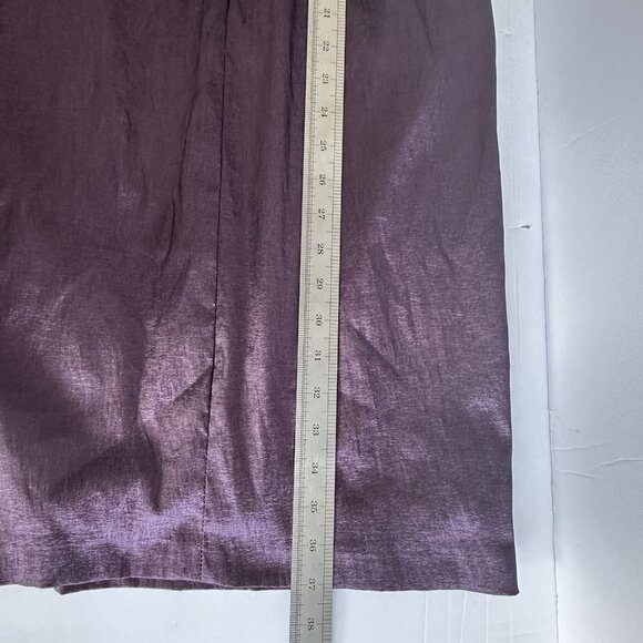 R&M Richards Sheath Dress Womens 8 Purple Beaded Flower Party Whimsygoth 90s Y2K - Picture 13 of 15